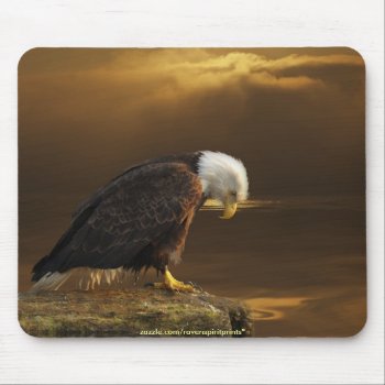 American Bald Eagle Mousepad Series by RavenSpiritPrints at Zazzle