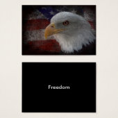 American Bald Eagle on Flag (Front & Back)