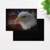 American Bald Eagle on Flag (Desk)