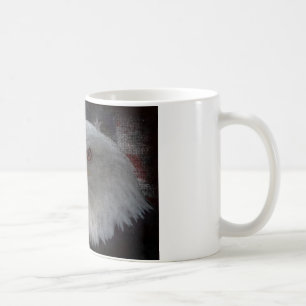 American Bald Eagle on Flag Coffee Mug