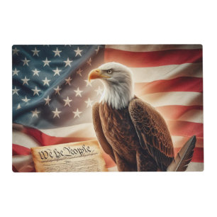 American Bald Eagle Patriotism Placemat