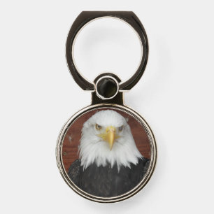 American Bald Eagle Photo Phone Ring Stand