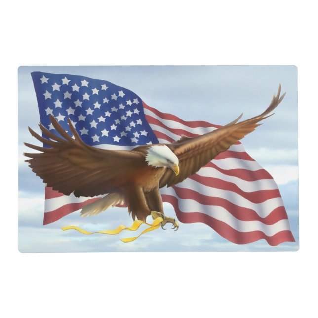 American Bald Eagle Placemat (Front)