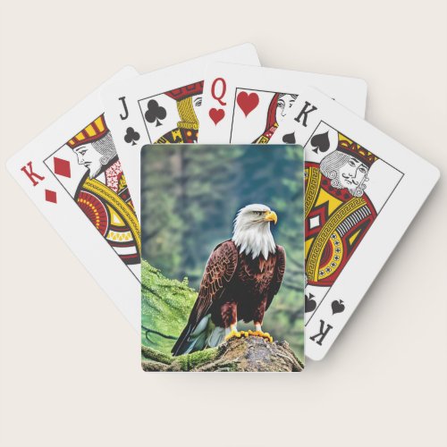 American Bald Eagle Poker Cards