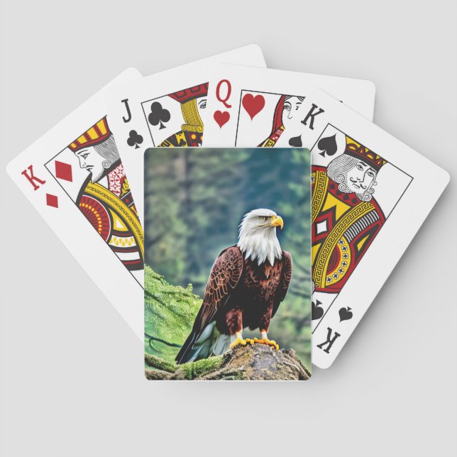 American Bald Eagle Poker Cards (Back)