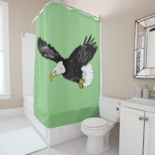 American Bald Eagle Shower Curtain