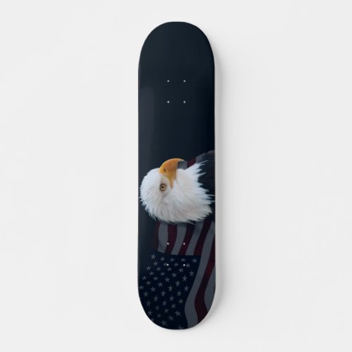 American bald eagle skateboard deck