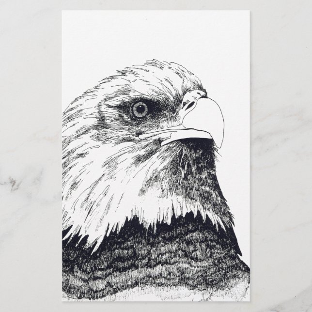 American Bald Eagle Stationery (Front)