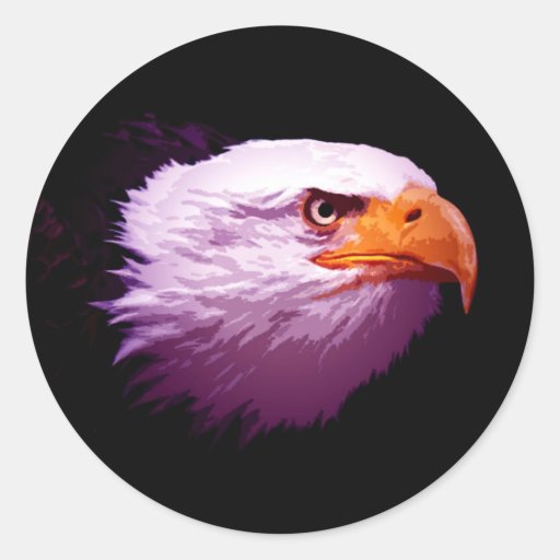 American Bald Eagle Stickers | Zazzle