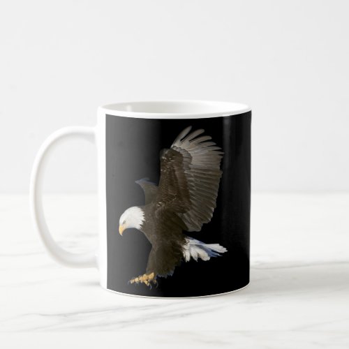 American Bald Eagle Swooping Photo Portrait Coffee Mug