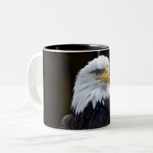 American Bald Eagle Two_Tone Coffee Mug