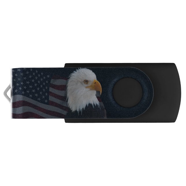 American bald eagle USB flash drive (Back)
