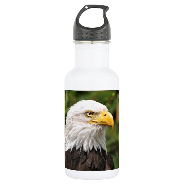 American Bald Eagle Water Bottle (Front)