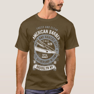 American Barber Fresh and Clean T-Shirt