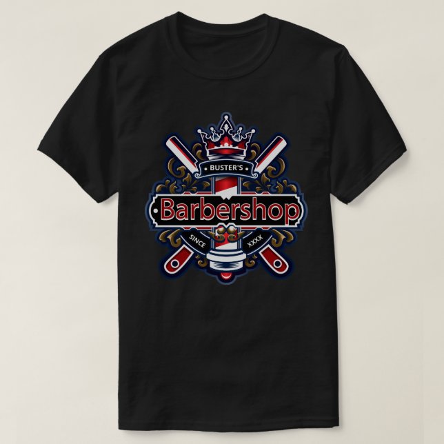 American Barber T-Shirt (Design Front)