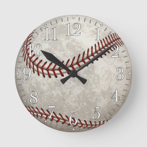 American Baseball Ball Sports_lovers Clock
