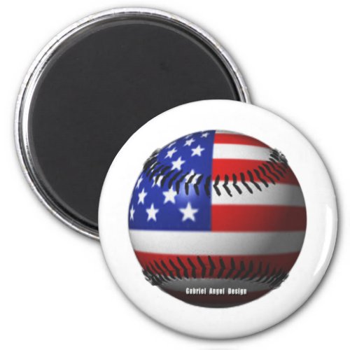 American Baseball Magnet