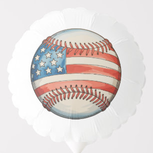 American Baseball US Flag 250th Anniversary Balloon