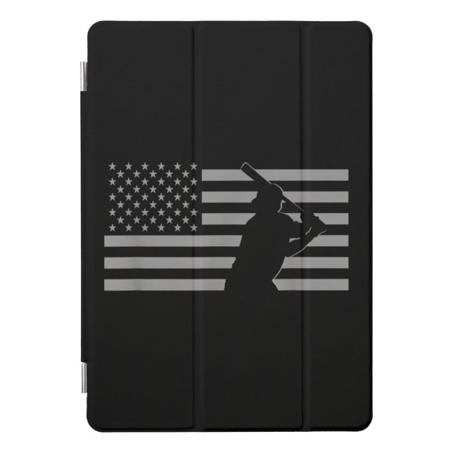 American Baseball USA Flag Baseball iPad Pro Cover (Front)