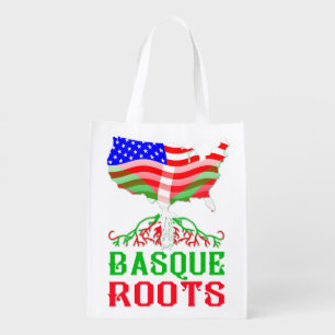 American Basque Roots Reusable Shopping Bag