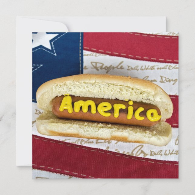 American BBQ Invitation (Front)