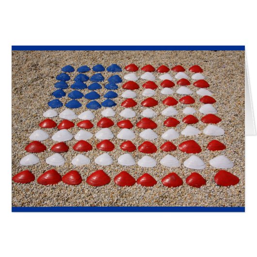 American Beach SeaShells Cards (Front Horizontal)