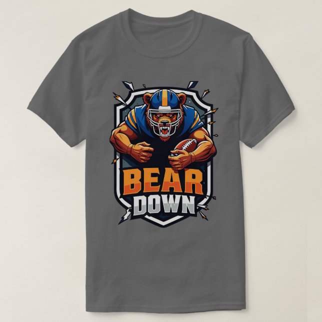 American Bear Down T-Shirt (Design Front)