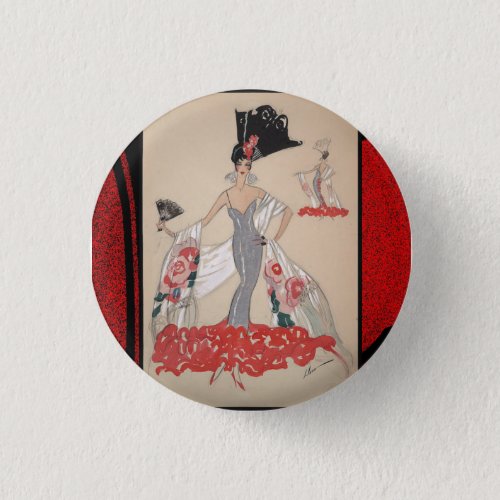 American Beauties of the Golden Age Tote Bag Button