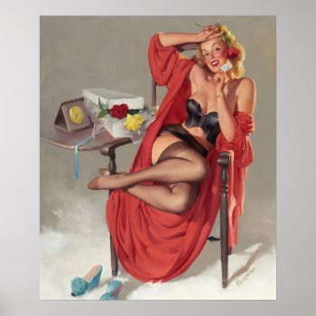 American Beauties Pin Up Art Poster by Pin_Up_Art at Zazzle