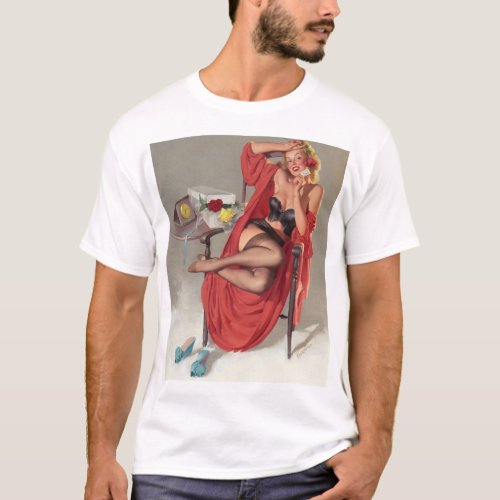 American Beauties Pin Up Art T_Shirt