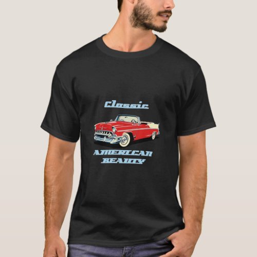 American Beauty Classic Car show 1955 IMPERIA CABR T_Shirt