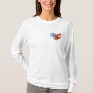 American Beauty Heart T-Shirt