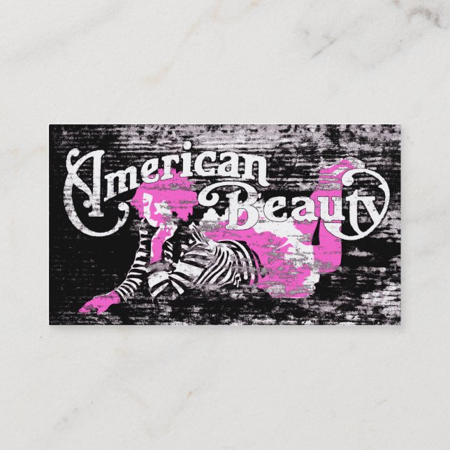 american beauty loyalty program card (Back)