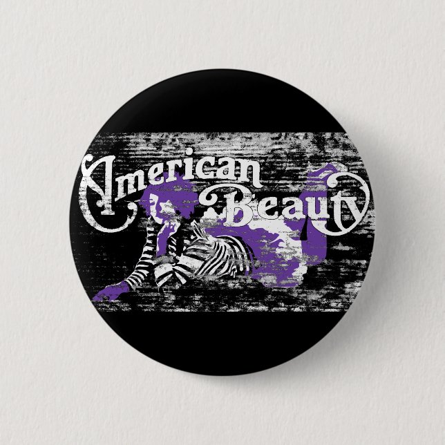 american beauty pinback button (Front)