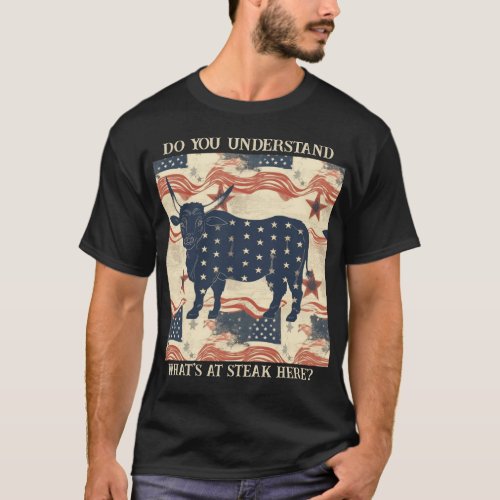American Beef Protest T_shirt