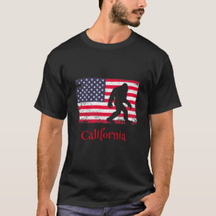 American Bigfoot California T-Shirt