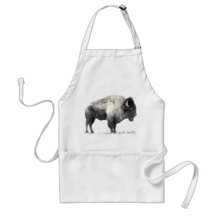 American Bison Adult Apron
