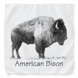 American Bison Bandana