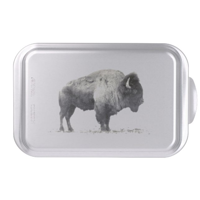 American Bison Cake Pan (Front)