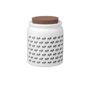 American Bison Candy Jar