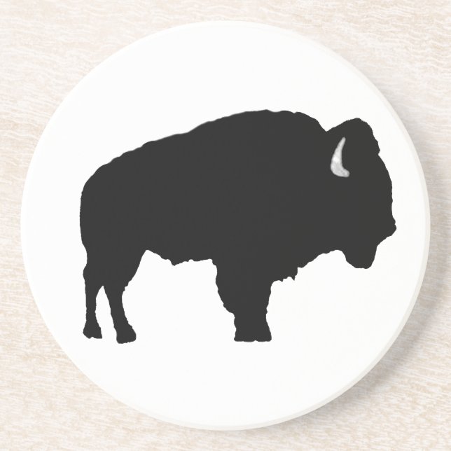 American Bison Coaster (Front)
