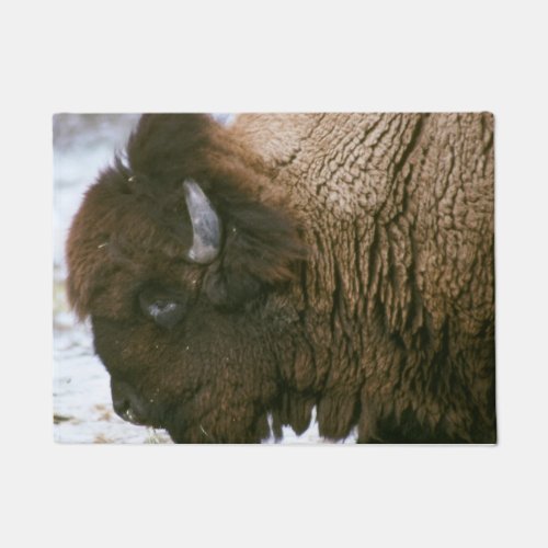 American bison doormat