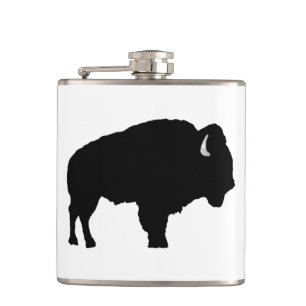 American Bison Flask