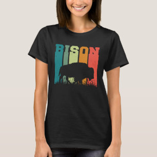 American Bison  For Men and Women T-Shirt