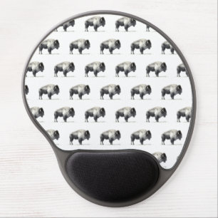 American Bison Gel Mouse Pad