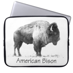 American Bison Laptop Sleeve