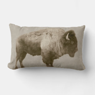 American Bison Lumbar Pillow
