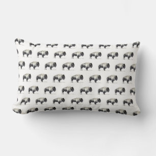 American Bison Lumbar Pillow