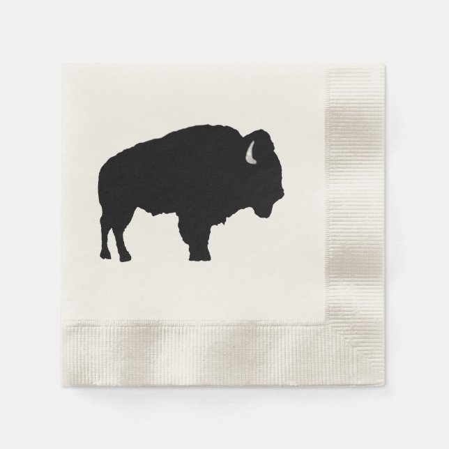 American Bison Napkins (Front)