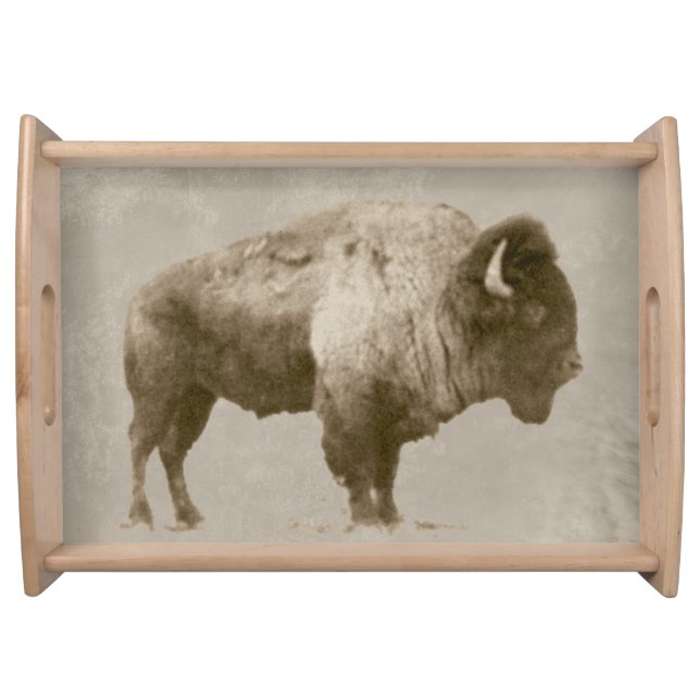 American Bison Serving Tray (Front)